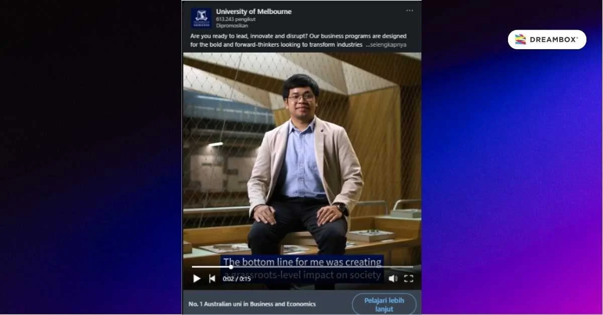 contoh promosi digital di LinkedIn