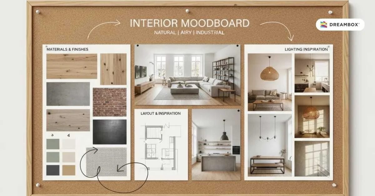 interior mood board